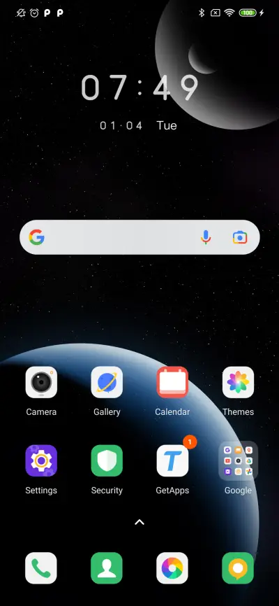 Sliding planet - Screenshot 2