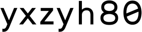 yxzyh80 FONT for Xiaomi MIUI HyperOS