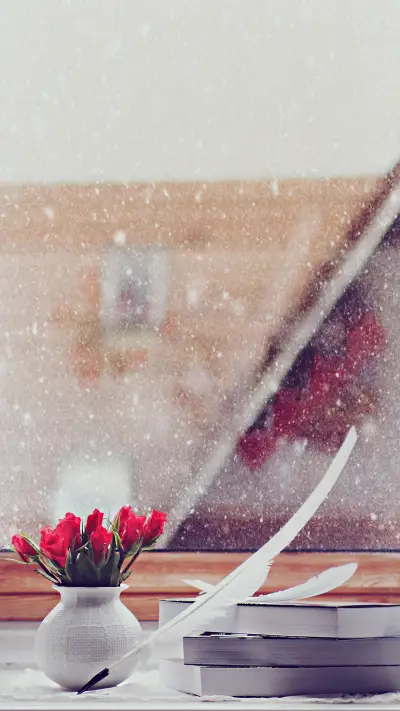 唯美冬季-【视觉中国】