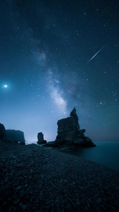 Space debris meteor 05