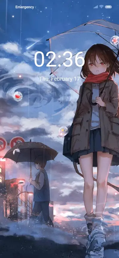 Umbrellas Girl