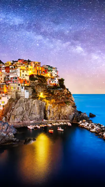 Fairy tale towns in italy