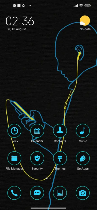 Neon ipod - Screenshot 2