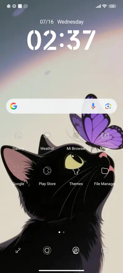 Cat and butterfly - Screenshot 3