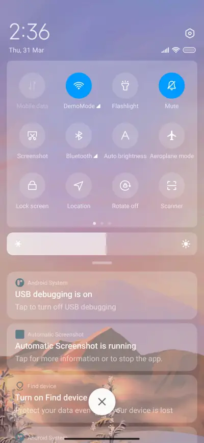 Afterglow widget - Screenshot 5