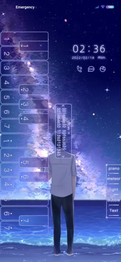 Starry piano THEME for Xiaomi MIUI HyperOS
