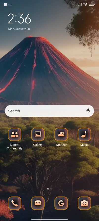 volcano forest - Screenshot 2