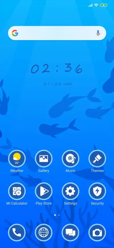 Under Water - Blue_3MDS - Screenshot 2