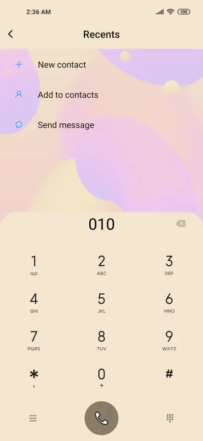Fluid gradientOS - Screenshot 6
