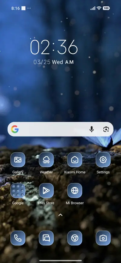 Blue Butterflies - Screenshot 2
