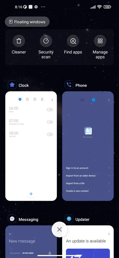 Galaxy fan - Screenshot 5