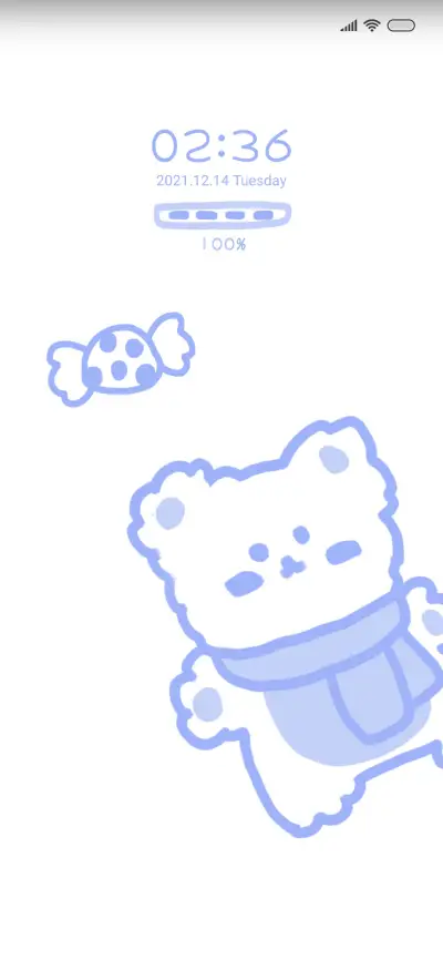 Candy cute bear