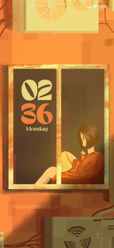 Reading Girl - Screenshot 1