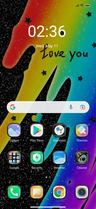 Fluid rainbow - Screenshot 2