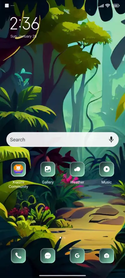 Jungle Scene - Screenshot 2