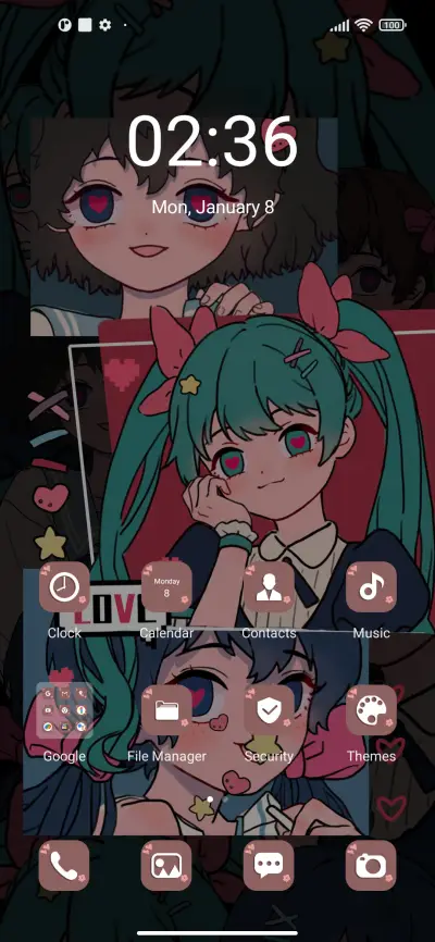 Retro Girl Heart - Screenshot 2