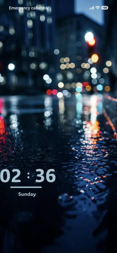Bokeh Lights THEME for Xiaomi MIUI HyperOS