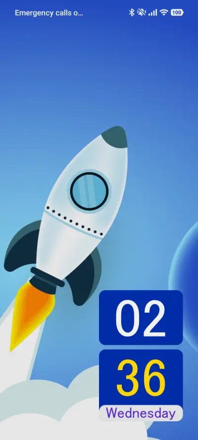 Space Travel THEME for Xiaomi MIUI HyperOS