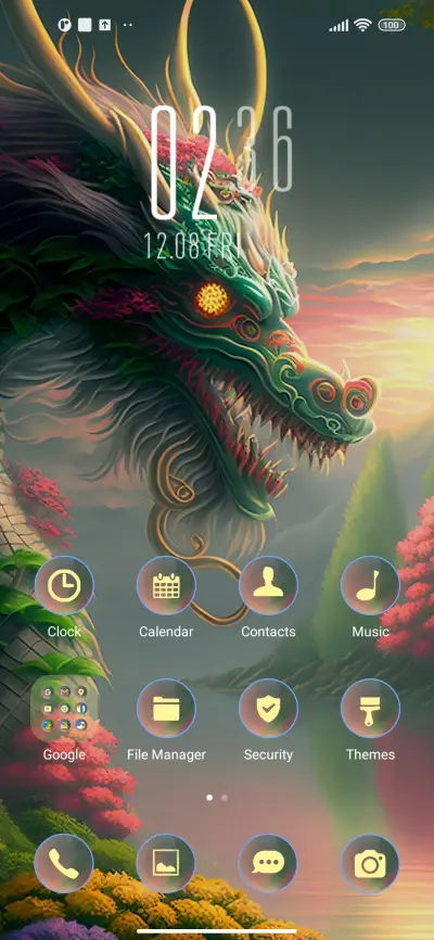 dragon green - Screenshot 2