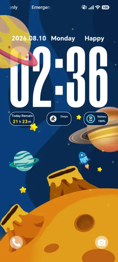 Soft Star Gleam THEME for Xiaomi MIUI HyperOS