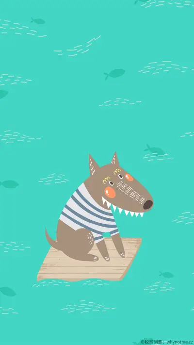卡通狼—锐景创意