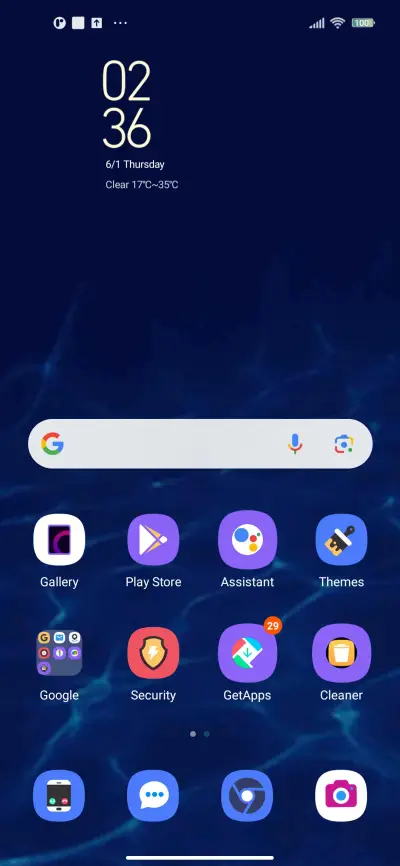 Blue ocean - Screenshot 2