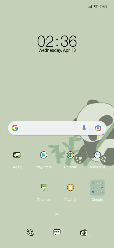 Panda panel - Screenshot 2