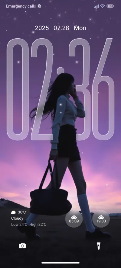 Purple freedom - Screenshot 1