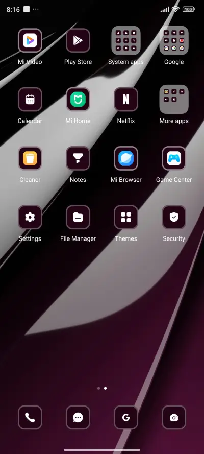 Dark Glossy - Screenshot 3