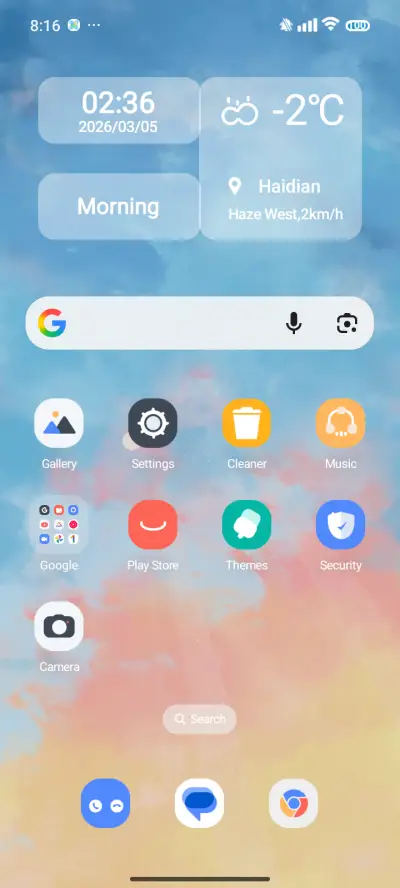 Widget - Screenshot 2