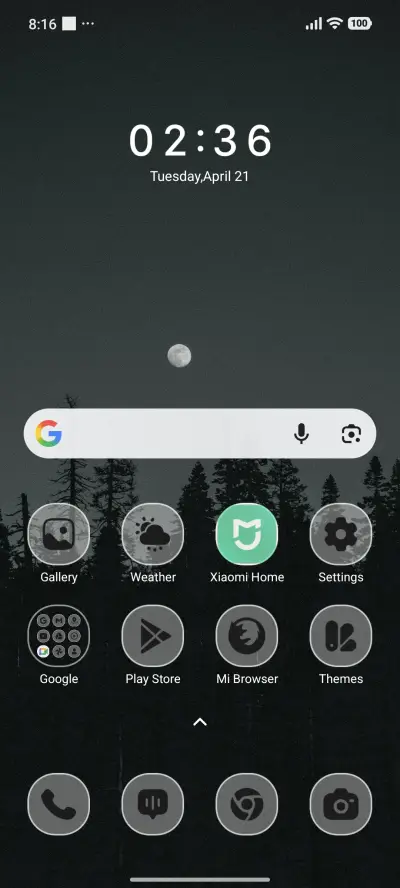 Lunar Woods - Screenshot 2