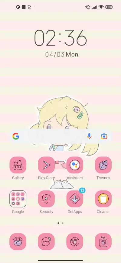 Pink stripe wow - Screenshot 2
