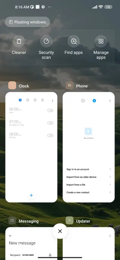 Green Theme - Screenshot 4