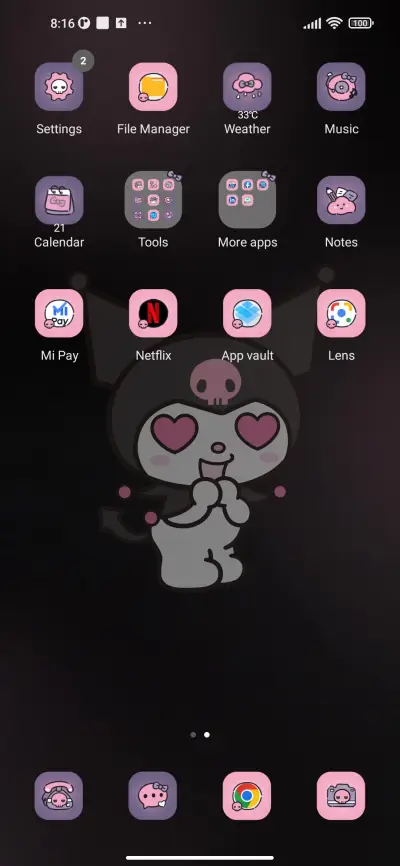 Kuromi big face - Screenshot 3