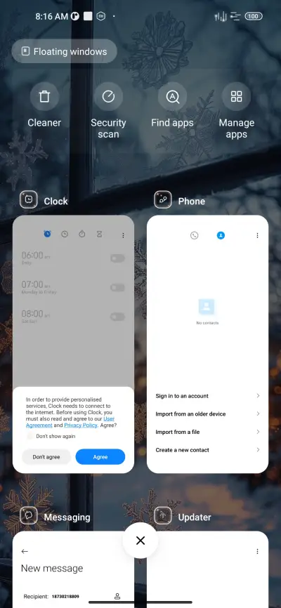 Snow glass - Screenshot 4