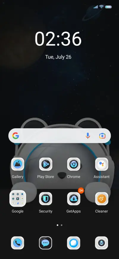 3D space bear - Screenshot 3