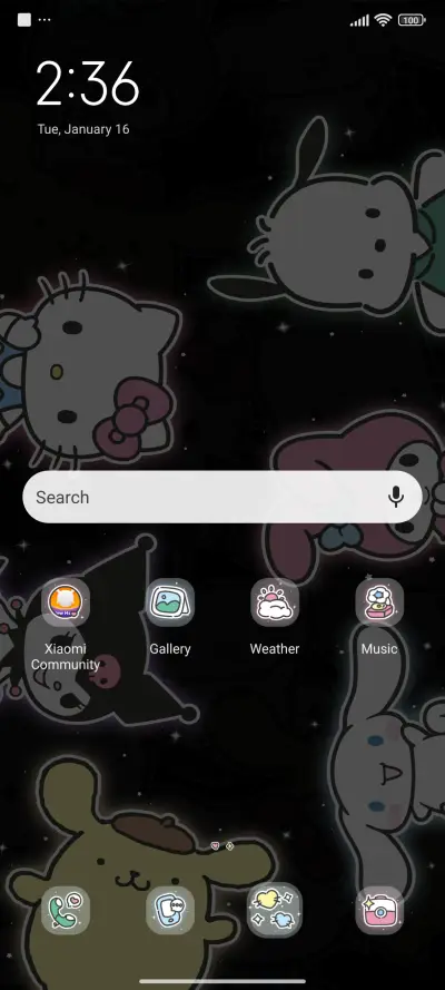 Sanrio family glow - Screenshot 2