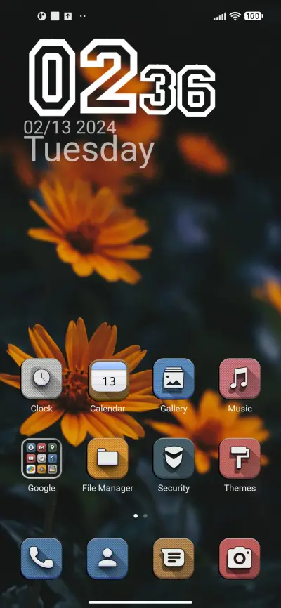 Orange flowers v12 - Screenshot 3