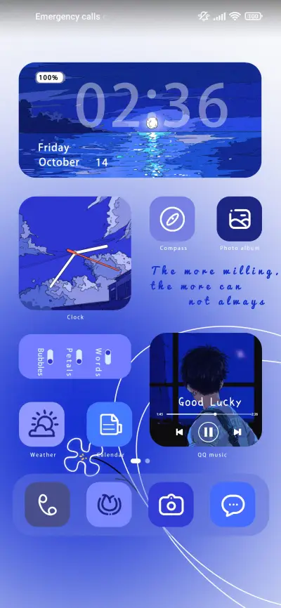 Klein Blue Romance - Screenshot 2