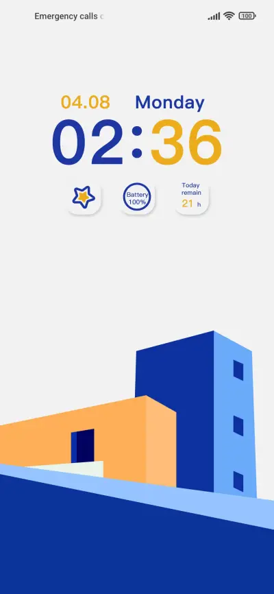 Blue love - Screenshot 1