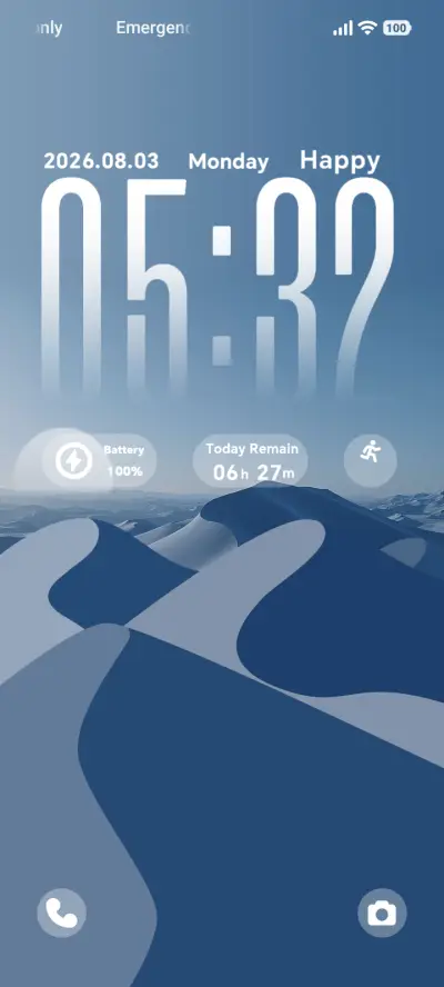 Desert Hush THEME for Xiaomi MIUI HyperOS