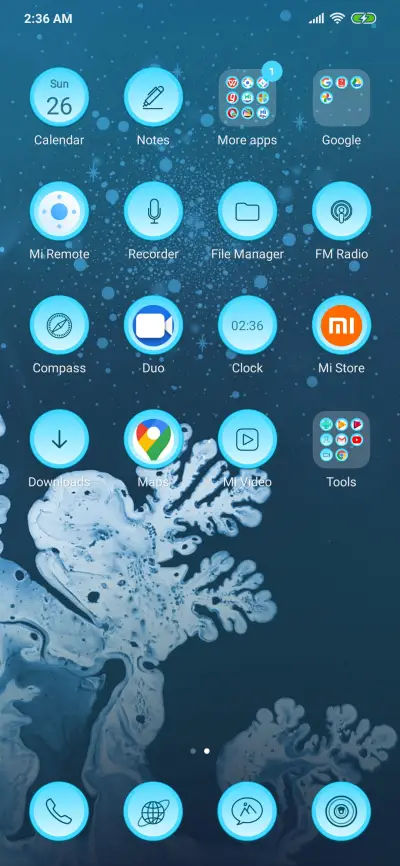 Abstract Pattern - Blue_3MDS - Screenshot 3