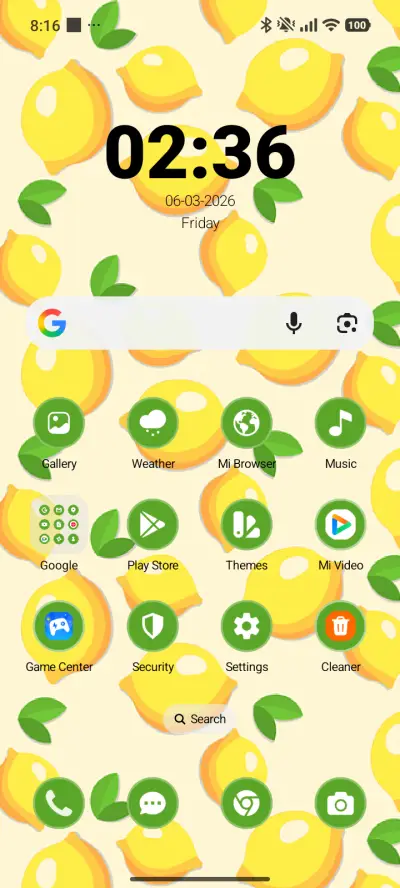 Geometric Grid - Screenshot 2