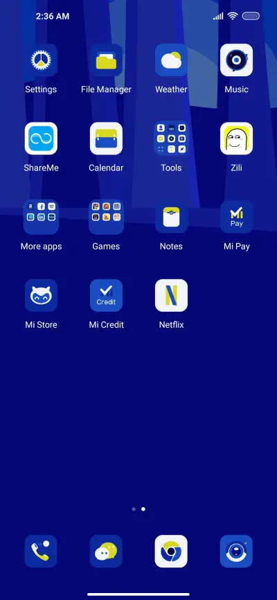 Klein blue morning - Screenshot 4