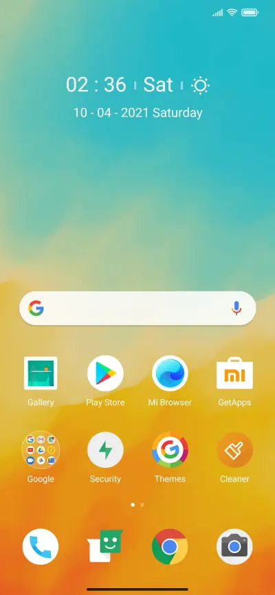 Android 9 - Screenshot 2