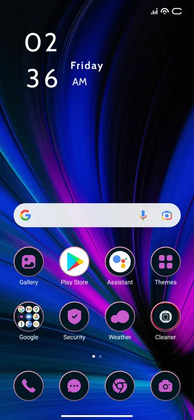 Blue Liquid - Screenshot 2
