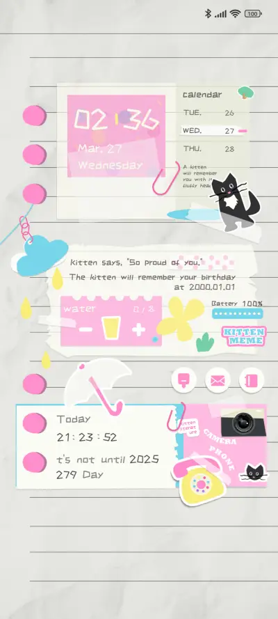 Kitten collage