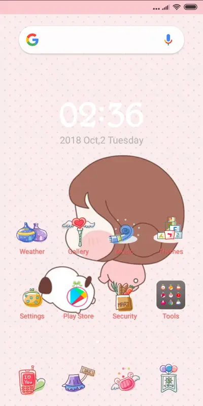 Lovely girl - Screenshot 2