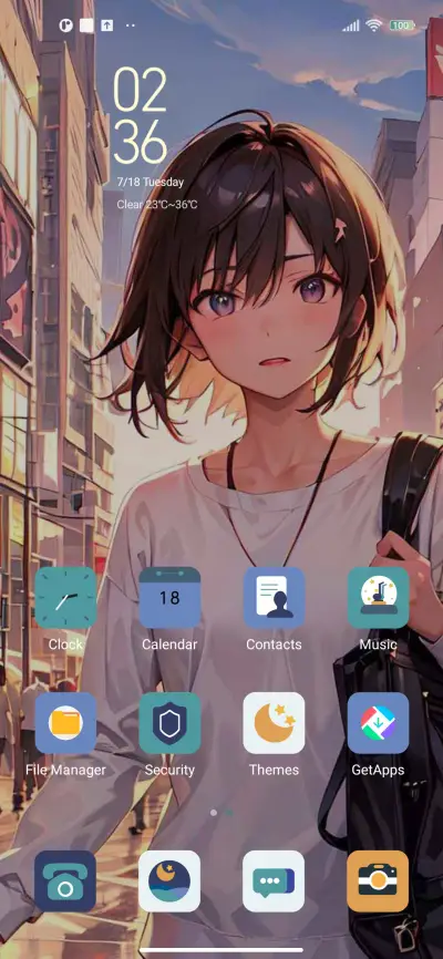 Backpack girl - Screenshot 2