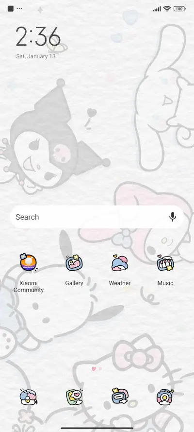 Sanrio simple - Screenshot 2